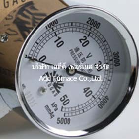 YOTOGAS PRESSURE GAUGE 0-50kPa